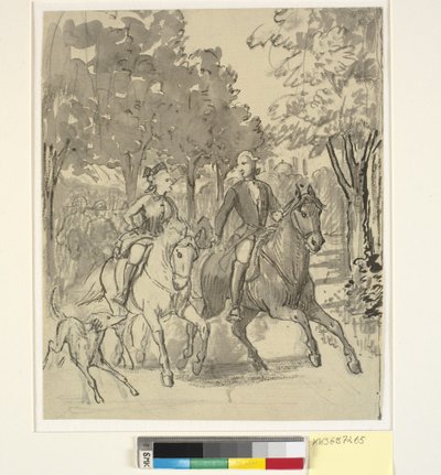 Caroline Mathilde ve Struensee, Hørsholm