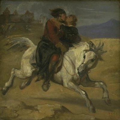 Bir kaçırma sahnesi by Wilhelm Marstrand