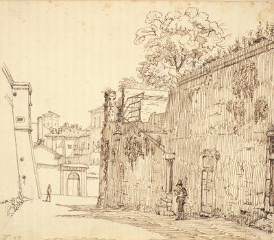 Gade i Rom by Wilhelm Marstrand