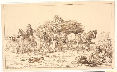 sonbahar sahne by Wilhelm Marstrand