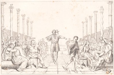 Ægirs Gilde by Wilhelm Marstrand