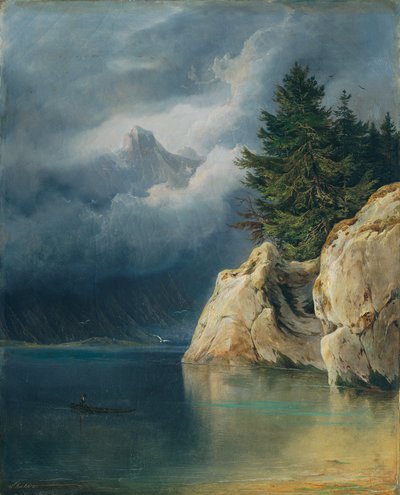 dağ gölü by Wilhelm Steinfeld