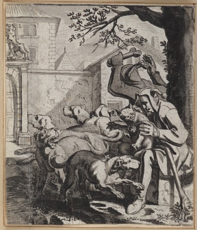 Utanç verici şeyleri üzerine alan budala by Wilhelm Stettler