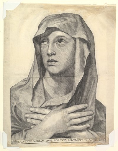 Çapraz Elli Meryem Büstü.n.d. by Wilhelm Traut