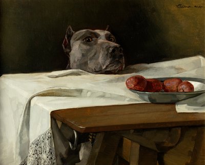 Sezar am Rubicon by Wilhelm Trübner