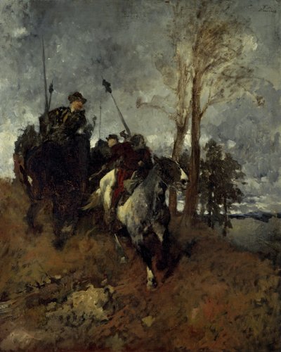 çalı şövalyesi by Wilhelm Von Diez