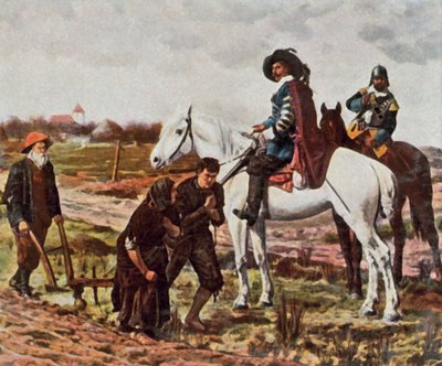 Otuz Yıl Savaşları zamanındaki askere alma görevlileri by Wilhelm Werner Schuch