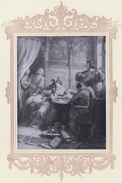 Adelheid, Gotz Von Berlichingen (taş) by Wilhelm von (after) Kaulbach