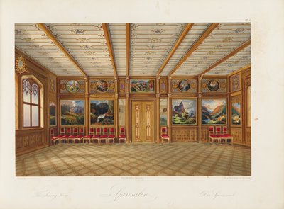 ಆಸ್ಕರ್ಷಲ್ ಊಟದ ಕೋಣೆ, 1852 ಟರ್ಕ್ by Wilhelm von Hanno