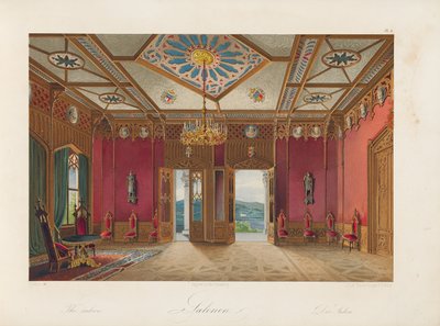 Oscarshal Salonu, 1852 by Wilhelm von Hanno