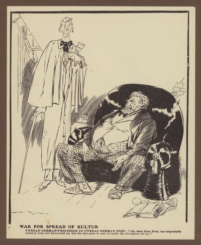 Kültürün Yayılması İçin Savaş (lito) by Will Dyson