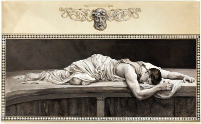 Ve Evlilik Elbisesinde Ağır Vücut Yarası by Will Hicock Low