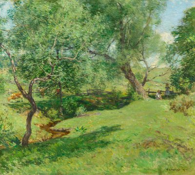 Haziran Pastoral by Willard Leroy Metcalf