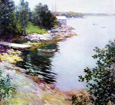 Küçük Beyaz Saray, 1919 by Willard Leroy Metcalf