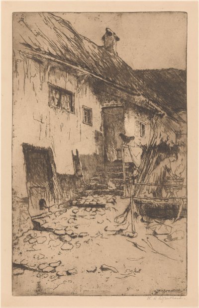 Çiftlik by Willem Adrianus Grondhout (signed by artist)