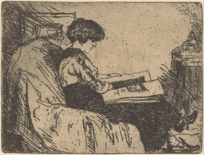 Martha Grondhout-Heshusius'un Portresi by Willem Adrianus Grondhout (signed by artist)