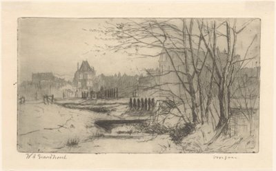 Yay (nesne üzerindeki orijinal başlık) by Willem Adrianus Grondhout (signed by artist)