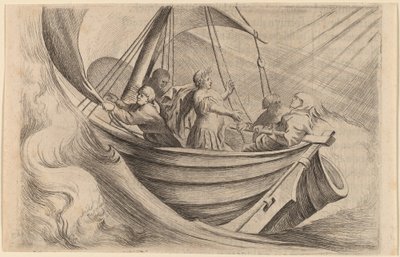Sezar Fırtınalı Denizleri Geçerken by Willem Basse