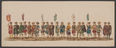 1862 Delft geçit töreni, beşinci grup Delft