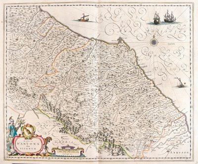 Ancona, Marche, İtalya, Willem Blaeu