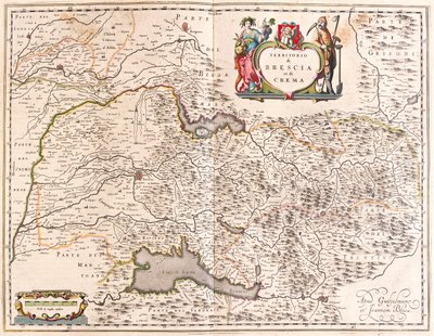 Brescia, Crema, İtalya, Willem Blaeu