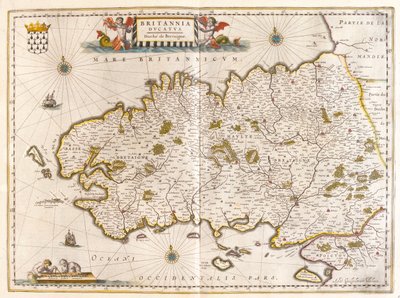 Bretagne, Willem Blaeu