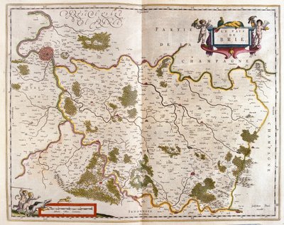 Canton de Brie, Willem Blaeu