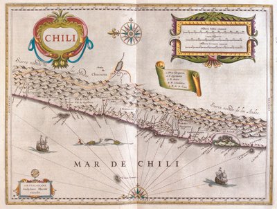 Şili, Willem Blaeu