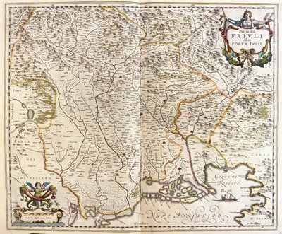 Friuli Venezia Giulia, İtalya, Willem Blaeu