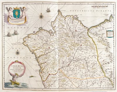 Galiçya İspanya, Willem Blaeu