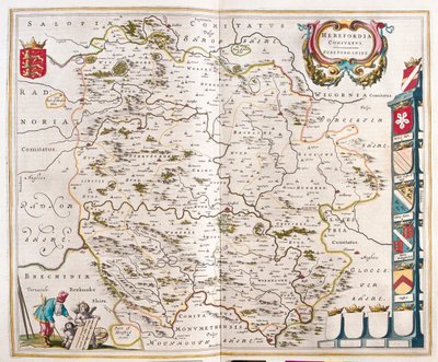 Herefordshire, Willem Blaeu