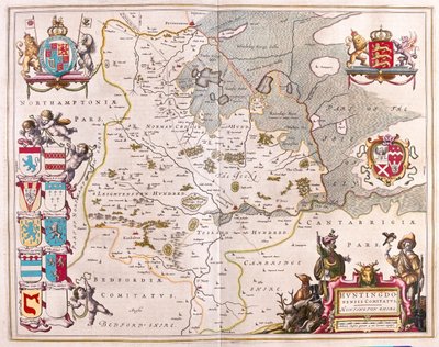 Huntington shire, Willem Blaeu