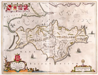 Wight Adası, Willem Blaeu