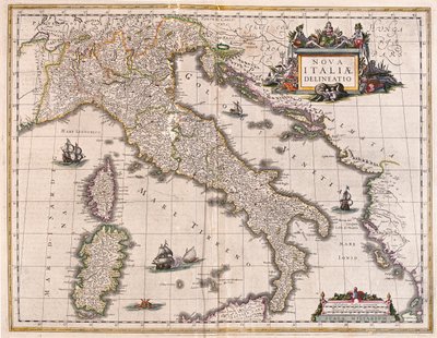 İtalya ve İskandinavya, Willem Blaeu