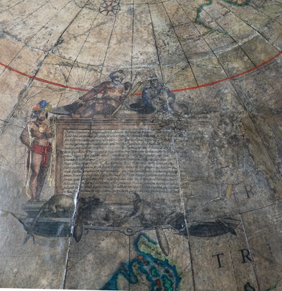 Büyük kütüphane küresi çifti, karasal 1645/48, c.1630