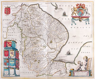 Lincoln shire, Willem Blaeu