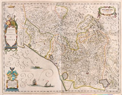 Lucca, İtalya, Willem Blaeu