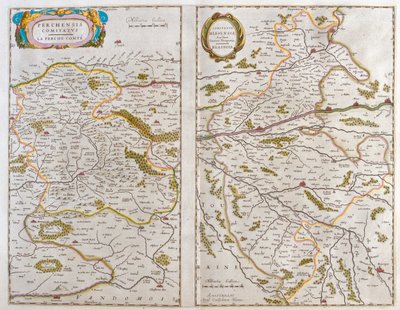 Dağ ve vendome - Blaisois (Champagne, Ardennes), Willem Blaeu