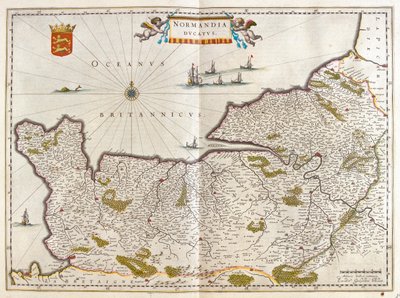 Normandie, Willem Blaeu