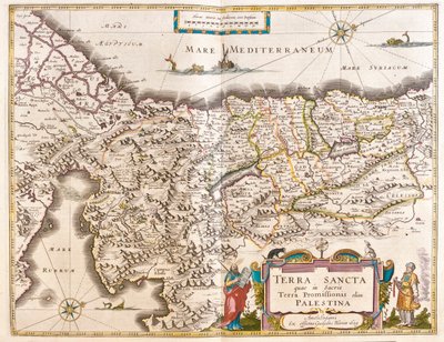 Filistin, Willem Blaeu