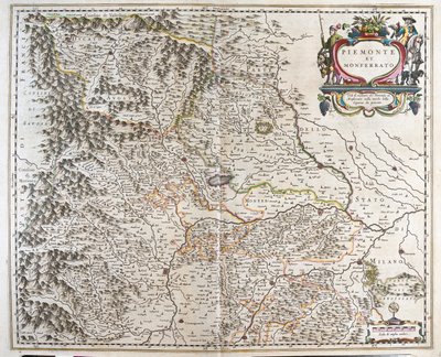 Piemont (İtalya bölgesi), Willem Blaeu