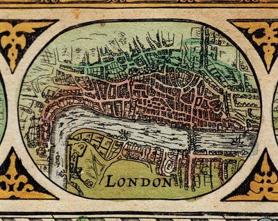 “" Londra Şehri Temsili "” Willem Janszoon Blaeu