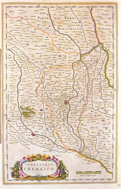 Crema Bölgesi, İtalya, Willem Blaeu