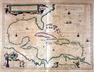 Karayip Denizi: Wilhelm Blaeu Atlası
