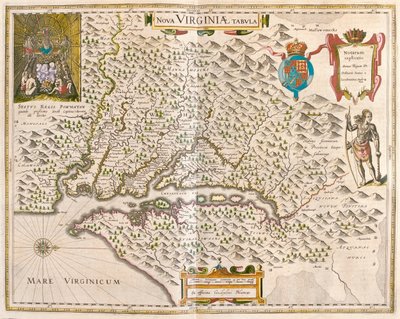 Virginia ve Chesapeake bölgesi, Willem Blaeu