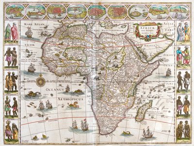 Afrika, Willem Blaeu