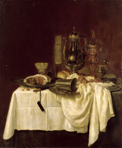 Natürmort, 1638 by Willem Claesz. Heda
