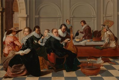 Müzikal Buluşma by Willem Cornelisz Duyster (copy after)