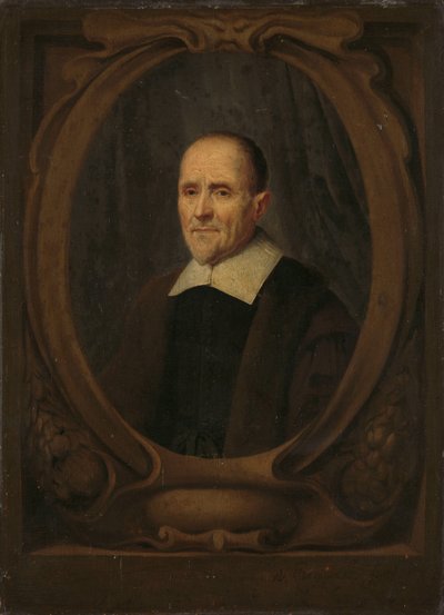 Cornelis Fransz Eversdijck (1586-1666), Matematikçi, Zeeland Sayman by Willem Eversdijck