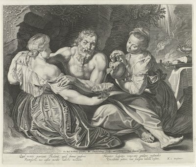 Lût ve Kızları by Willem Isaacsz Swanenburg